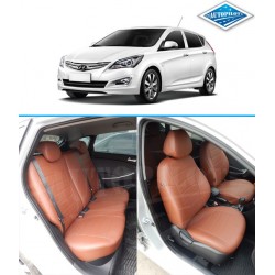 Авточехлы Автопилот для Hyundai Solaris Хетчбэк  в Барнауле